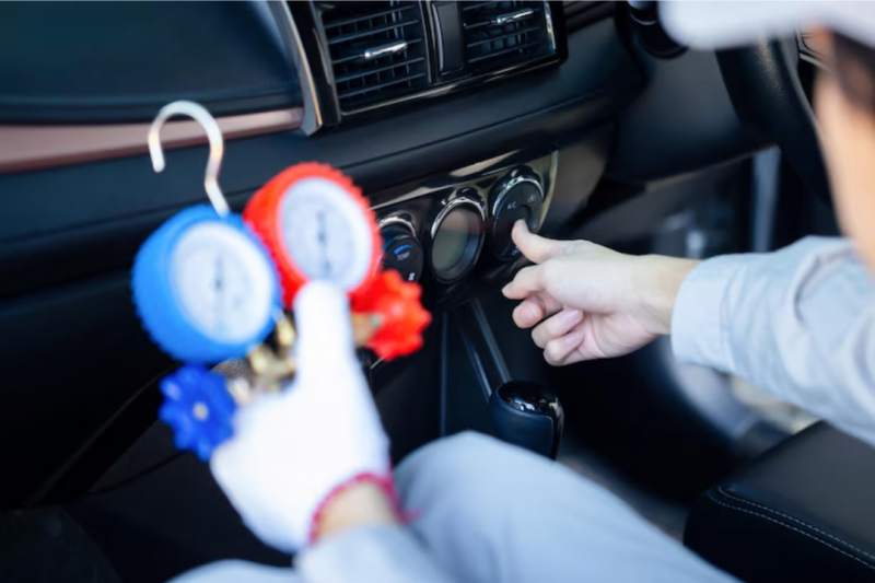 Carga de gás ar condicionado veicular é essencial para o desempenho do seu carro