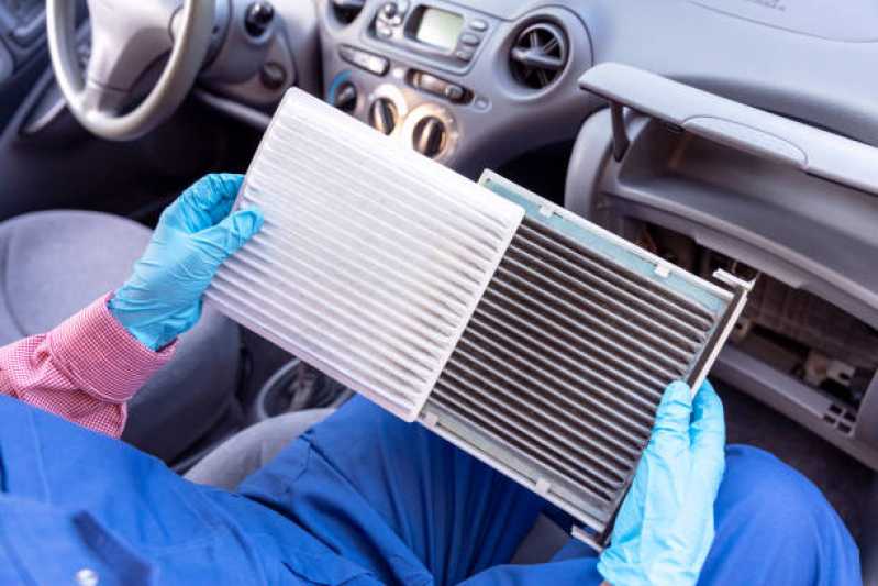 Higienização para Ar Condicionado de Carro Sangão - Higienização de Ar Condicionado de Veículo